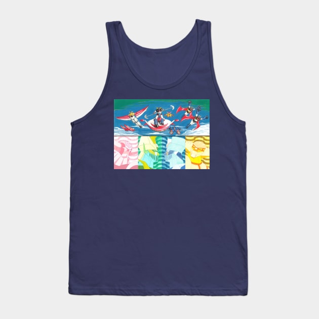 Super Robots Tank Top by CristianoMarzio